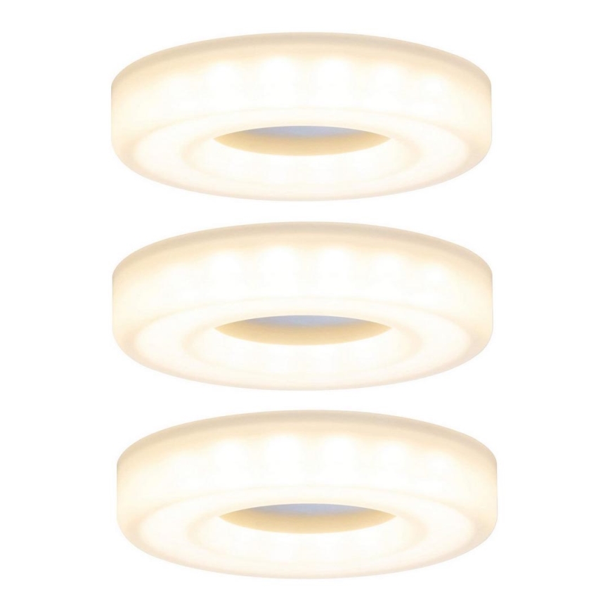 Paulmann 92704 - SETTI 3xLED/5,5W Upotettu valo BAGEL 230V