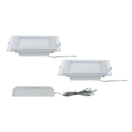 Paulmann 92706 - SETTI 2xLED/7,5W Himmennettävä riippuva kattovalaisin DECODICE 230V