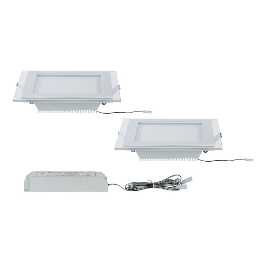 Paulmann 92706 - SETTI 2xLED/7,5W Himmennettävä riippuva kattovalaisin DECODICE 230V
