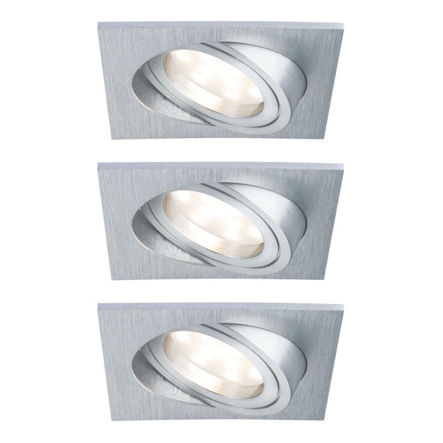 Paulmann 92799 - SETTI 3x LED/6,8W IP23 Kylpyhuoneen upotettu valo COIN 230V