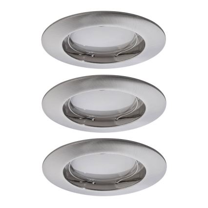 Paulmann 92827 - SETTI 3xLED/7W IP44 Himmennettävä kylpyhuoneen kattovalaisin COIN 230V