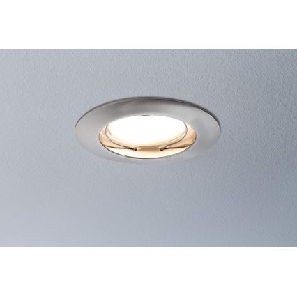 Paulmann 92827 - SETTI 3xLED/7W IP44 Himmennettävä kylpyhuoneen kattovalaisin COIN 230V