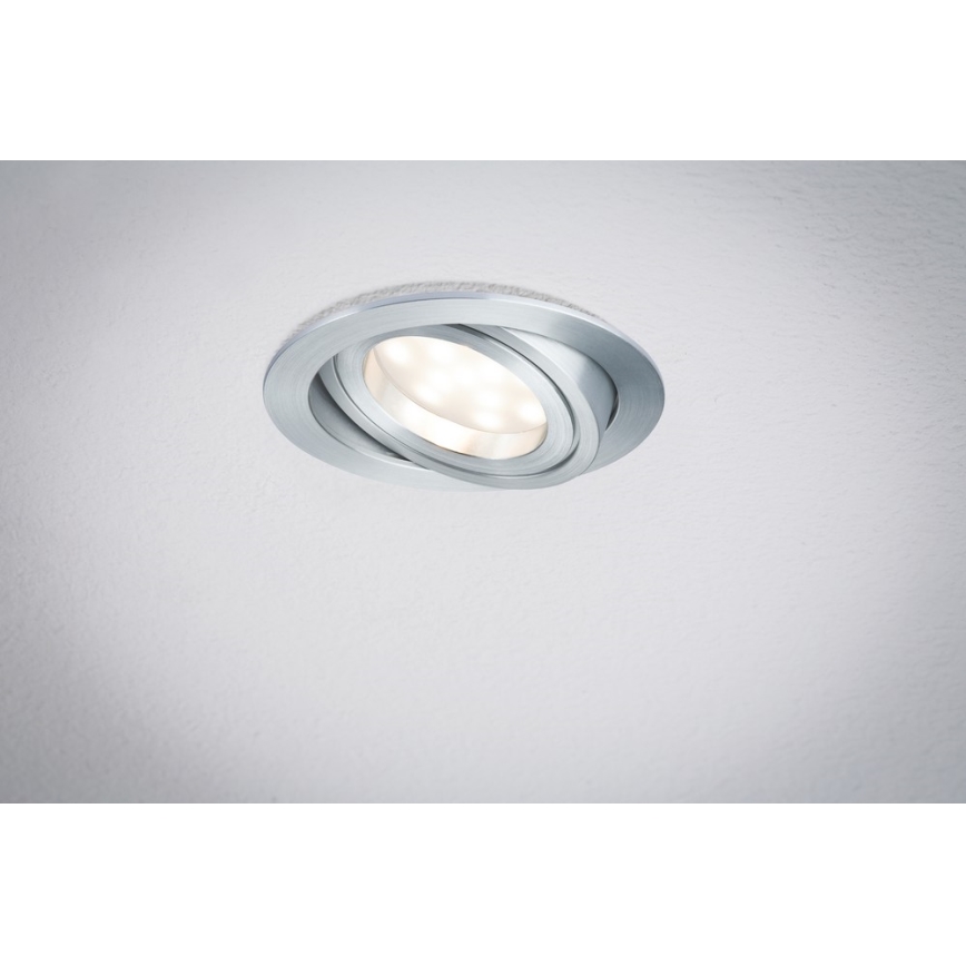 Paulmann 92832 - LED/7W Himmennettävä kylpyhuoneen kattovalaisin COIN 230V