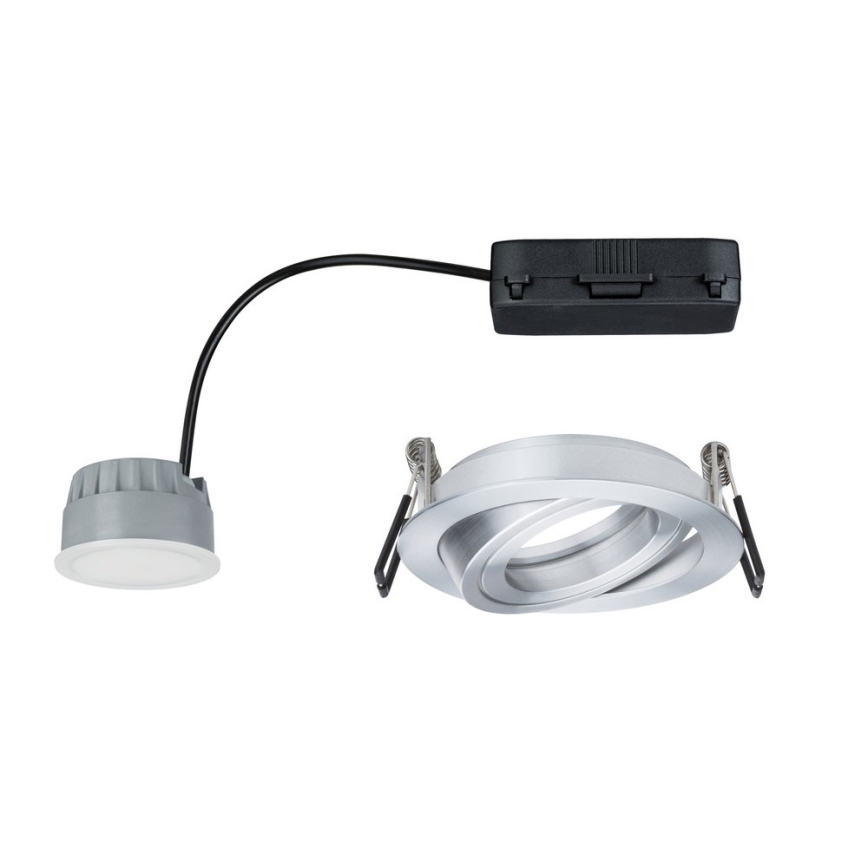 Paulmann 92832 - LED/7W Himmennettävä kylpyhuoneen kattovalaisin COIN 230V
