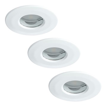 Paulmann 92847 - SETTI 3xLED/7W IP65 Himmennettävä kylpyhuoneen kattovalaisin COIN 230V