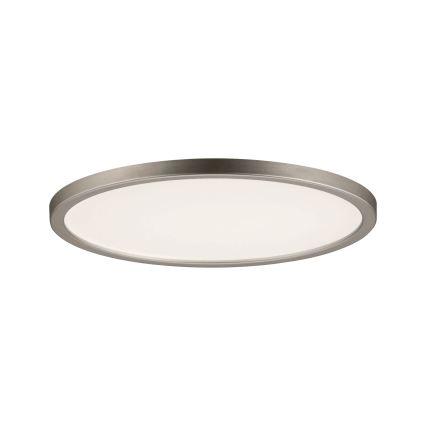 Paulmann 92935 - LED/12W IP44 Himennettävä kylpyhuoneen upotettava kattovalaisin AREO 230V halkaisija 18 cm mattakromi