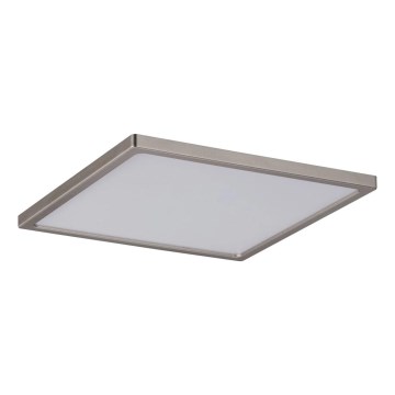 Paulmann 92939 - LED/11W IP44 himennettävä kylpyhuoneen upotettava alasvalo AREO 230V 18x18 cm mattakromi