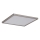 Paulmann 92939 - LED/11W IP44 himennettävä kylpyhuoneen upotettava alasvalo AREO 230V 18x18 cm mattakromi