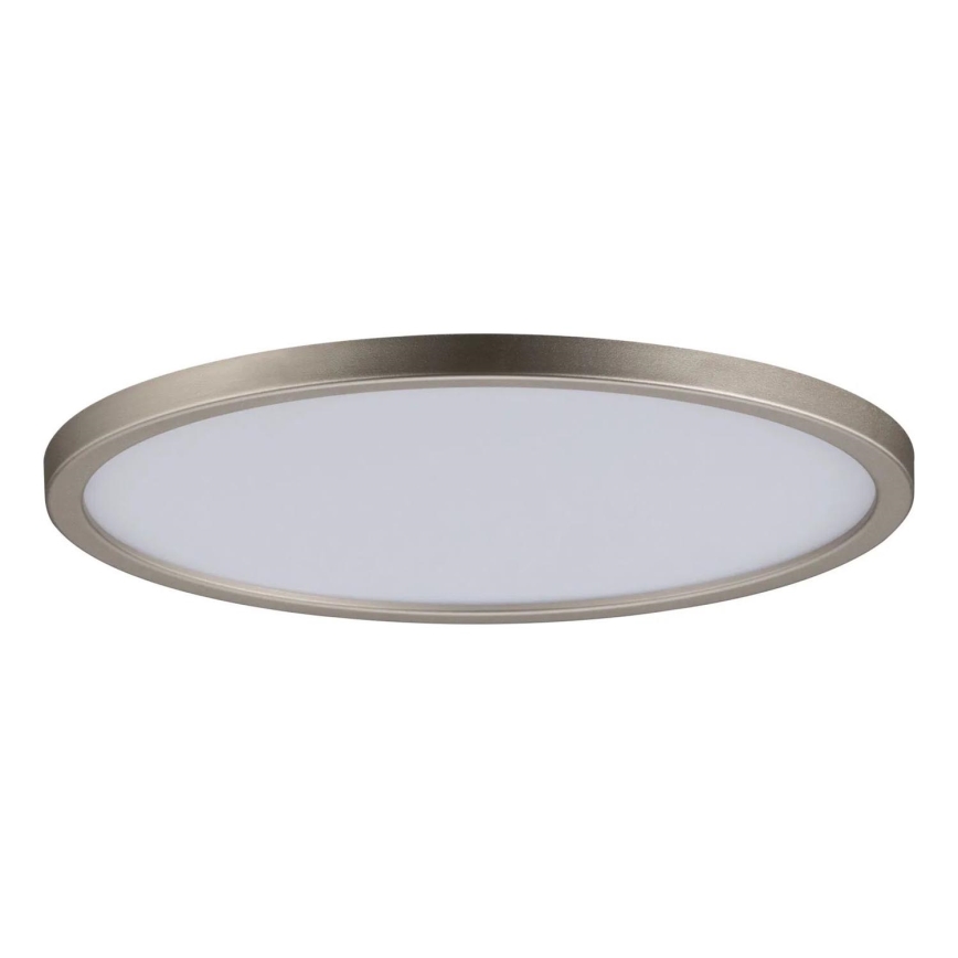 Paulmann 92946 - AREO upotettava kylpyhuonevalaisin LED/11W IP23 230V Ø 18 cm mattakromi