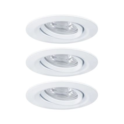 Paulmann 92971 - SETTI 3x LED/4,2W IP23 Himmennettävä kylpyhuoneen kattovalaisin NOVA 230V