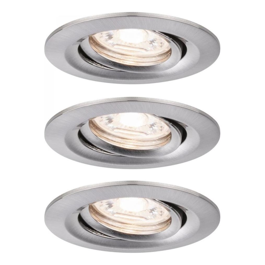 Paulmann 92973 - SETTI 3xLED/4,2W IP23 Himmennettävä kylpyhuonevalo COIN 230V
