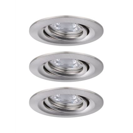 Paulmann 92973 - SETTI 3xLED/4,2W IP23 Himmennettävä kylpyhuonevalo COIN 230V