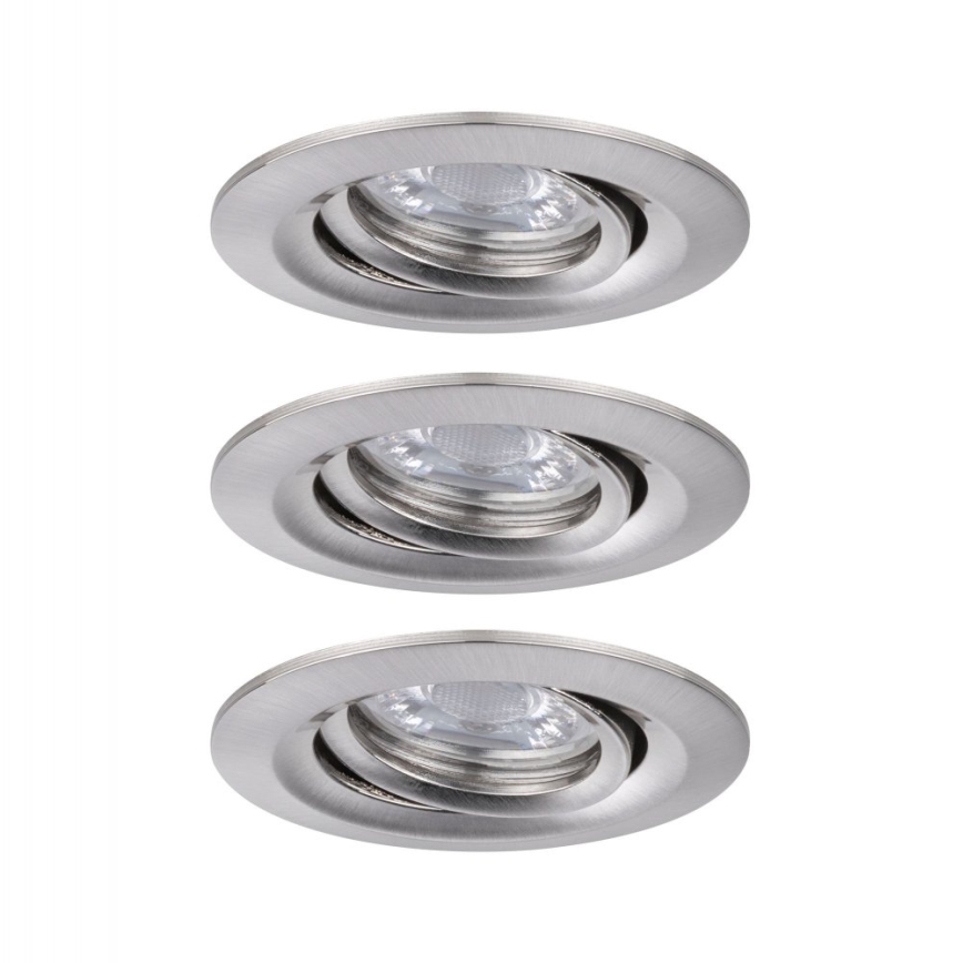 Paulmann 92973 - SETTI 3xLED/4,2W IP23 Himmennettävä kylpyhuonevalo COIN 230V