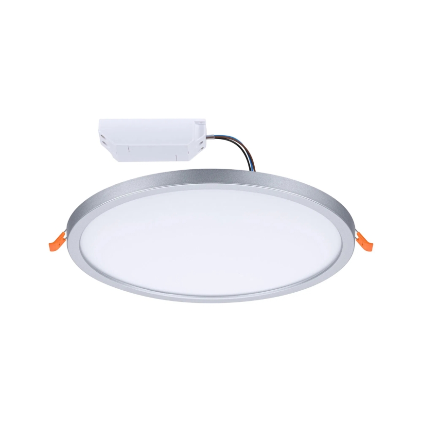 Paulmann 92992 - LED/16W IP44 Kylpyhuoneen alakattoon asennettava valaisin AREO 230V 2000/3000/4000K halkaisija 23 cm mattakromi