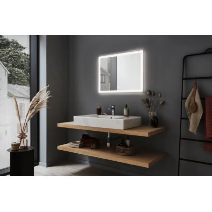 Paulmann 93013 - LED/22W IP44 Himmennettävä kylpyhuone lämmitetty peili kanssa taustavalo 230V  2700/4000/6500K