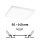 Paulmann 93059 - LED/13W IP44 Himmennettävä kylpyhuoneen upotettava alasvalo AREO 230V 17,5x17,5 cm valkoinen