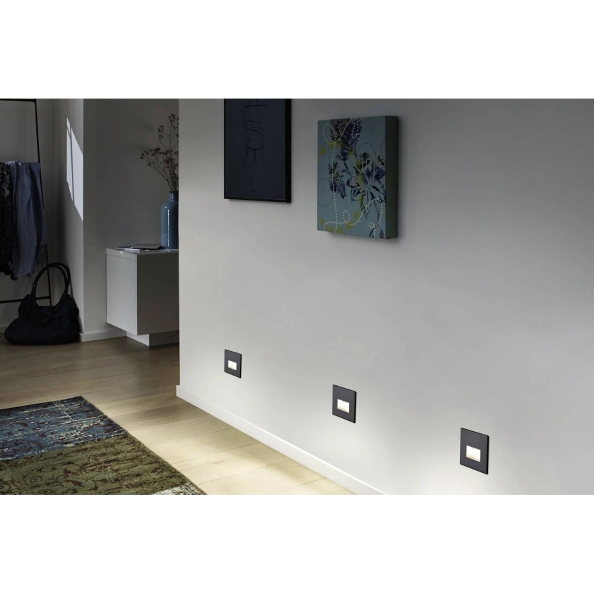 Paulmann 93094 - LED/1,2W PORTAIDEN VALAISIN EDGE 230V