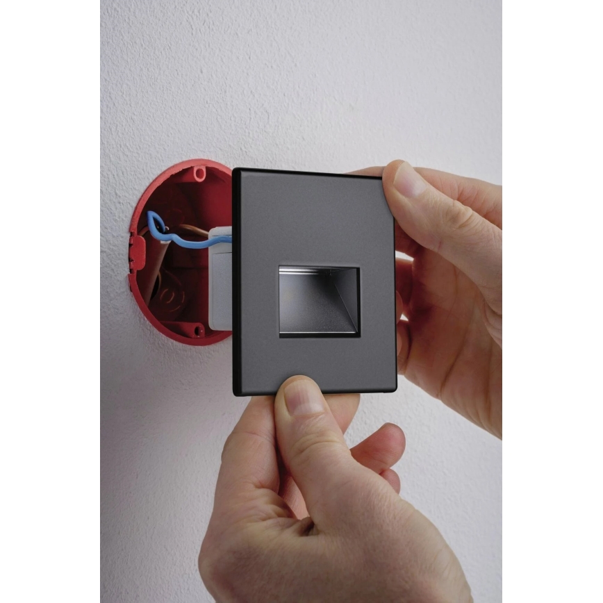 Paulmann 93094 - LED/1,2W Portaikon valo EDGE 230V