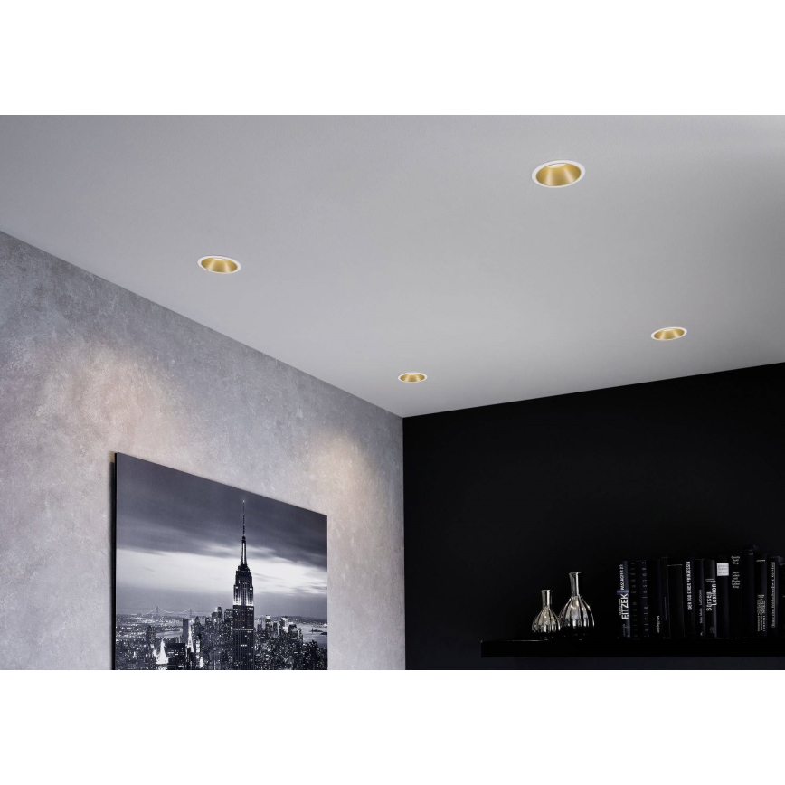 Paulmann 93406 - SET 3xLED/6,5W IP44 Himmennettävä upotettava kylpyhuonevalo COLE 230V