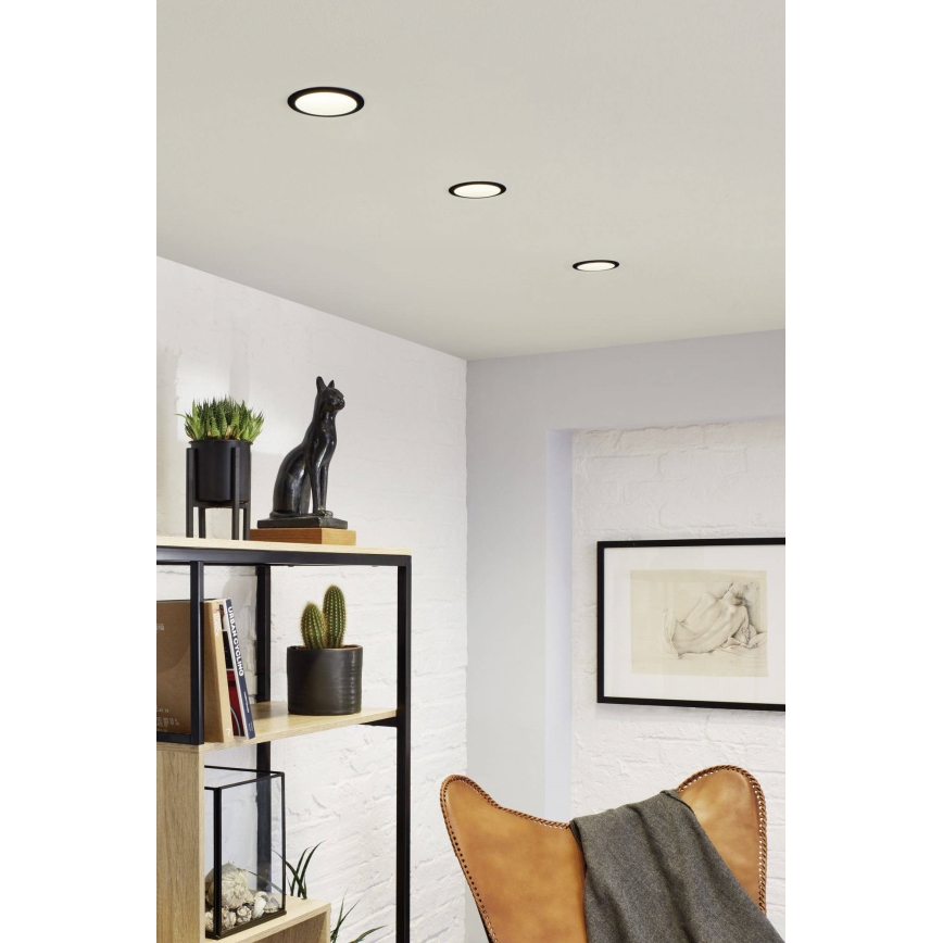 Paulmann 93408 - SET 3xLED/6,5W IP44 Himmennettävä upotettava kylpyhuonevalo COLE 230V