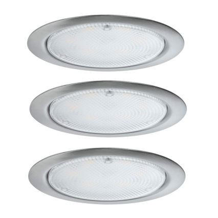 Paulmann 93559 - SETTI 3xLED/2,8W Upotettu valo anturilla MICRO LINE 230V 2700K