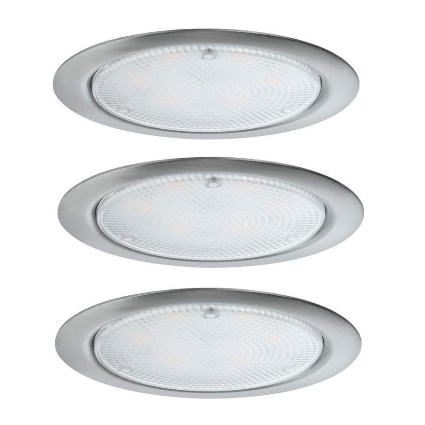 Paulmann 93559 - SETTI 3xLED/2,8W Upotettu valo anturilla MICRO LINE 230V 2700K