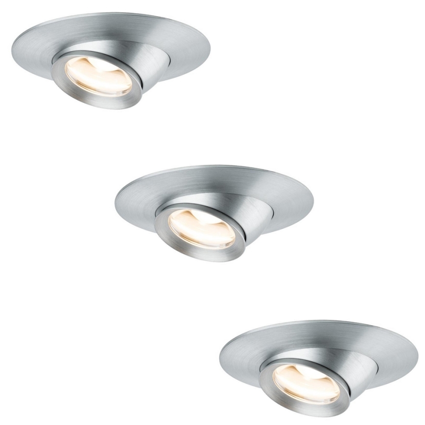Paulmann 93579 - SETTI 3xLED/3,8W Upotettu valo PREMIUM 230V