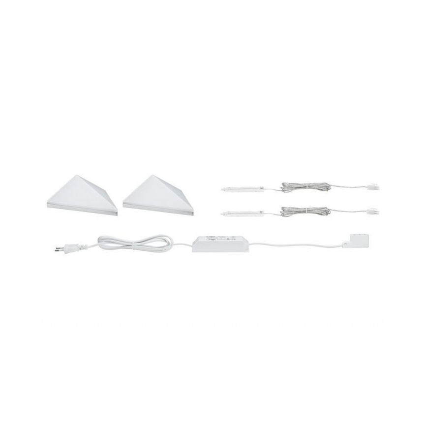 Paulmann 93584 - SETTI 2xLED/6,2W IP44 Huonekalujen valaistus KITE 230V