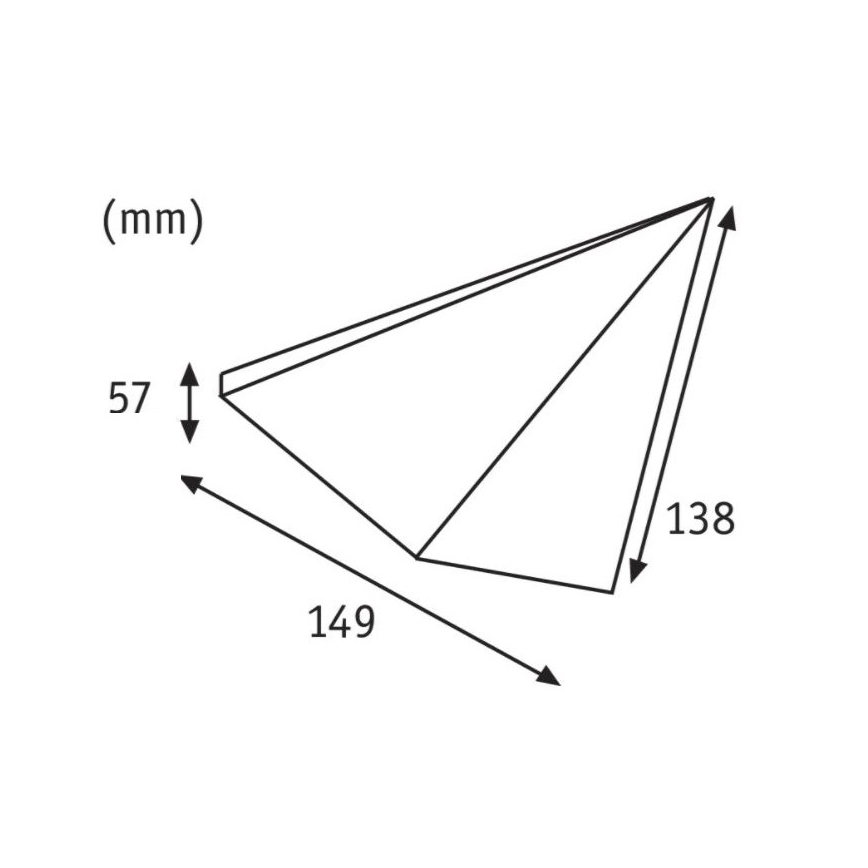 Paulmann 93584 - SETTI 2xLED/6,2W IP44 Huonekalujen valaistus KITE 230V