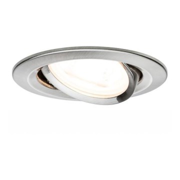Paulmann 93603 - Upotettava spottivalo kylpyhuoneeseen NOVA LED-GU10/7W IP23 230V