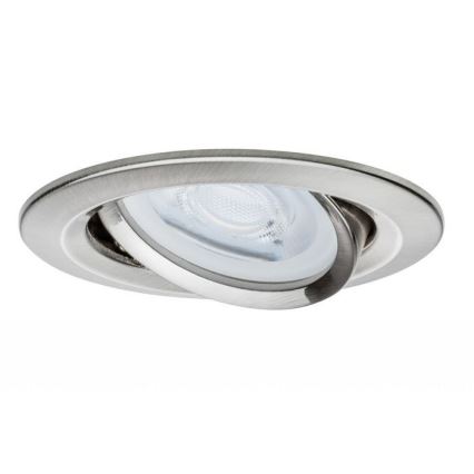 Paulmann 93603 - Upotettava spottivalo kylpyhuoneeseen NOVA LED-GU10/7W IP23 230V