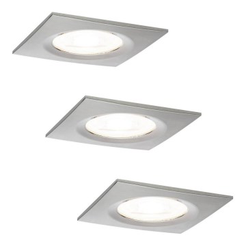 Paulmann 93615 - SETTI 3x LED/7W IP44 Himmennettävä kylpyhuoneen kattovalaisin