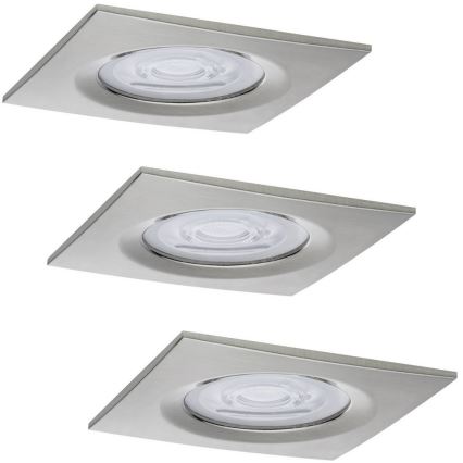 Paulmann 93615 - SETTI 3x LED/7W IP44 Himmennettävä kylpyhuoneen kattovalaisin