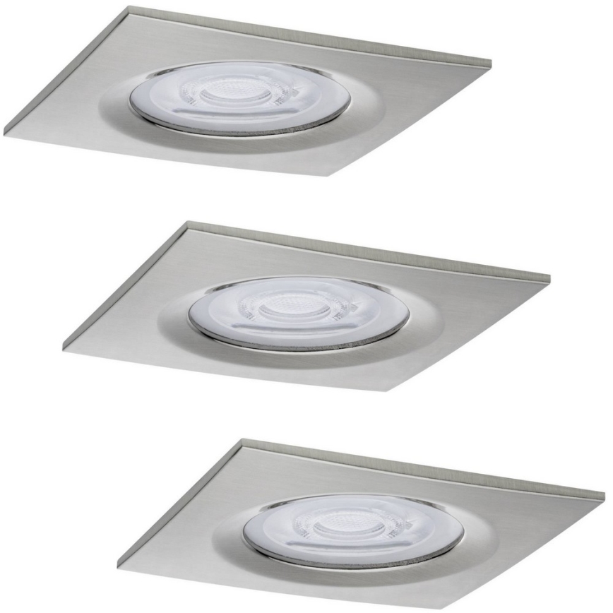 Paulmann 93615 - SETTI 3x LED/7W IP44 Himmennettävä kylpyhuoneen kattovalaisin