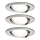 Paulmann 93652 - SETTI 3x LED GU10/6,1W IP23 Kylpyhuoneen upotettu valo 230V