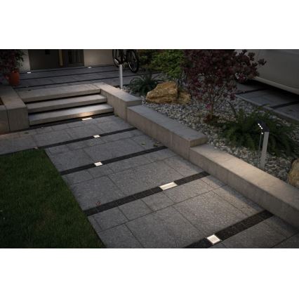 Paulmann 93774 - LED/0,24W IP67 Solar ajotievalo CUBE 1,2V