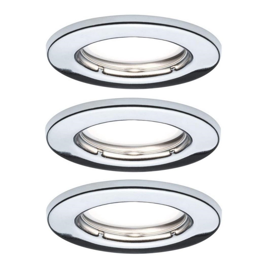 Paulmann 93853 - SETTI 3xLED-GU10/4,5W Upotettu valo STARR 230V