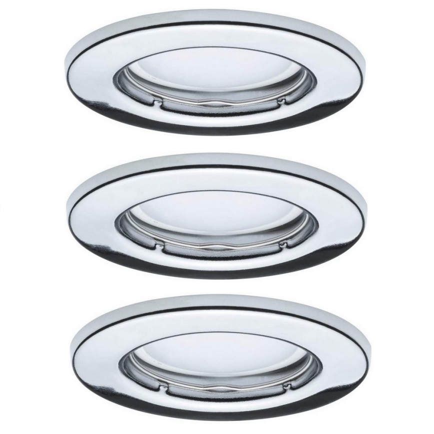 Paulmann 93853 - SETTI 3xLED-GU10/4,5W Upotettu valo STARR 230V