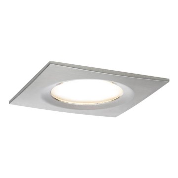 Paulmann 93891 - LED/6,8W IP44 Himmennettävä kylpyhuoneen upotettava valo COIN 230V