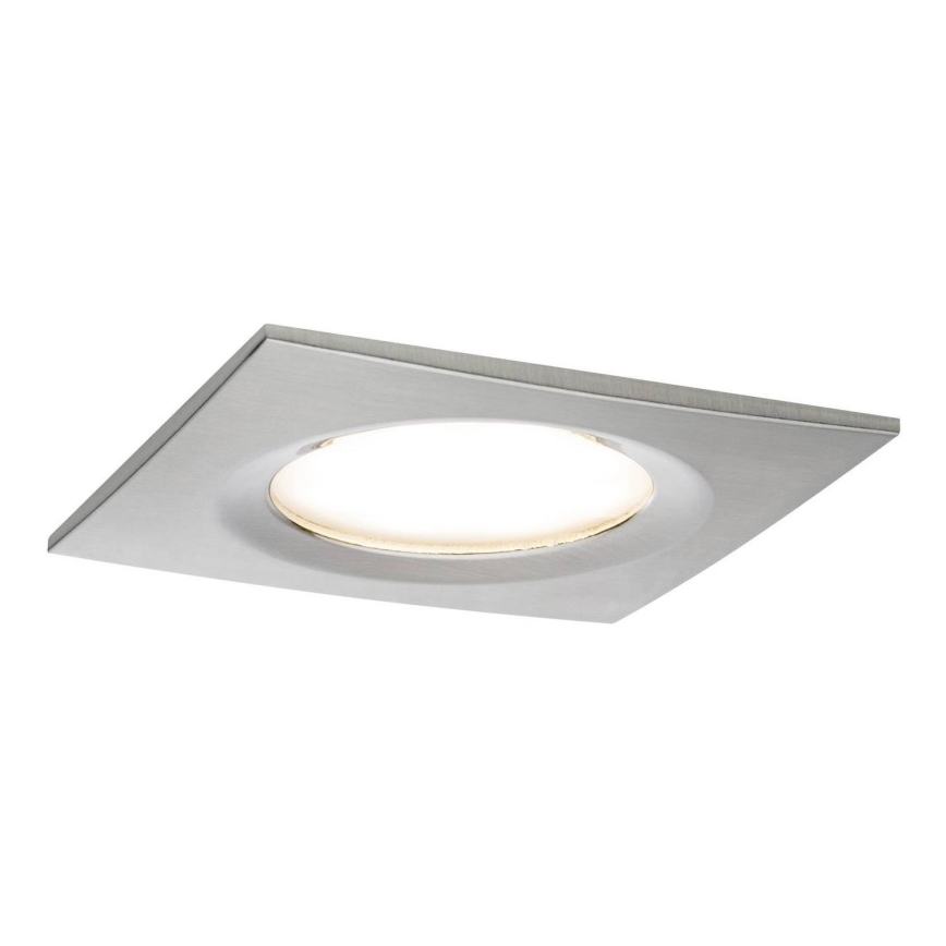Paulmann 93891 - LED/6,8W IP44 Himmennettävä kylpyhuoneen upotettava valo COIN 230V