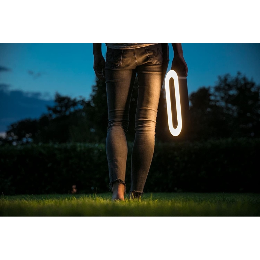 Paulmann 93933 - LED/6W IP44 Himmennettävä kannettava ulkovalaisin MOVAL 230V