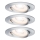 Paulmann 93943 - SETTI 3xLED/6,8W IP23 Himmennettävä kylpyhuoneen uppovalaisin COIN 230V
