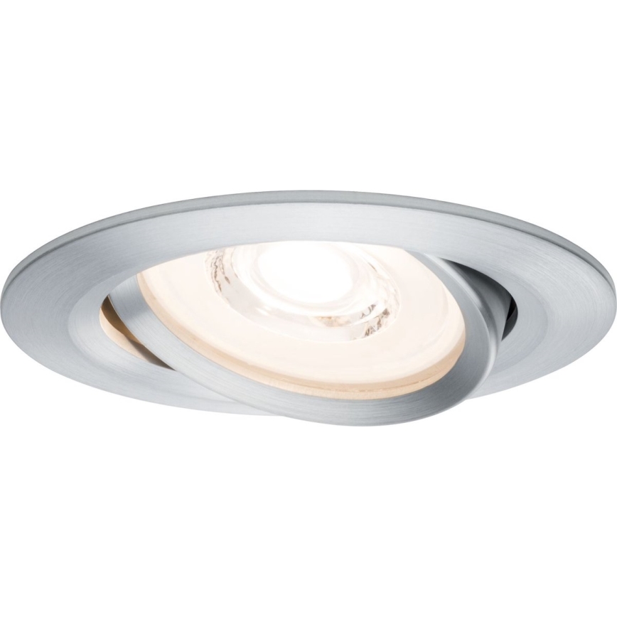 Paulmann 93943 - SETTI 3xLED/6,8W IP23 Himmennettävä kylpyhuoneen uppovalaisin COIN 230V