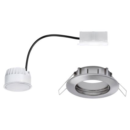 Paulmann 93975 - LED/6,8W IP44 Kylpyhuoneen upotettava valo COIN 230V