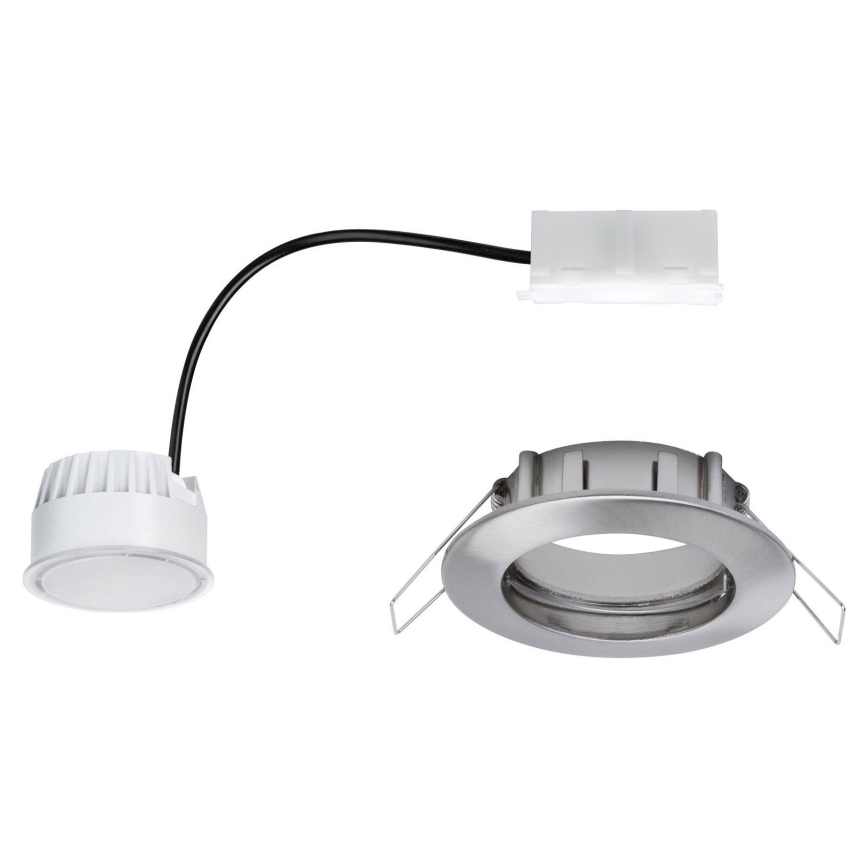 Paulmann 93975 - LED/6,8W IP44 Kylpyhuoneen upotettava valo COIN 230V