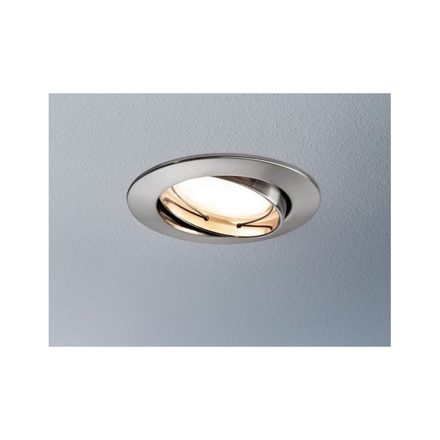Paulmann 93979 - LED/6,8W IP23 Kylpyhuoneen upotettu valo COIN 230V