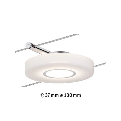 Paulmann 94090 - LED/4W Kohdevalaisin lankajärjestelmään DISC 12V valkoinen