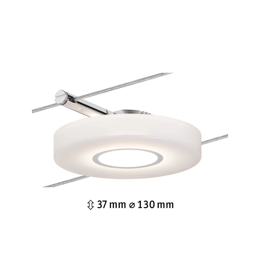 Paulmann 94090 - LED/4W Kohdevalo johtosysteemiin DISC 12V valkoinen