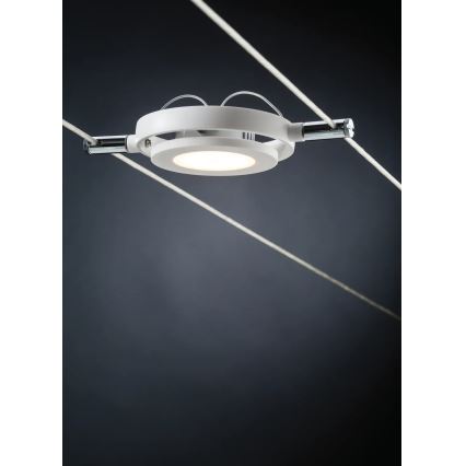 Paulmann 94106 - SETTI 6xLED/4W Kohdevalo johtosysteemiin ROUNDMAC 230V valkoinen