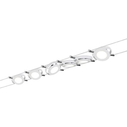 Paulmann 94106 - SETTI 6xLED/4W Kohdevalo johtosysteemiin ROUNDMAC 230V valkoinen